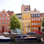 immeubles colorés